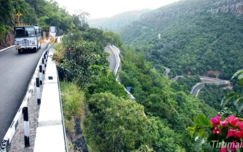 Tirupati to Tirumala ghat road